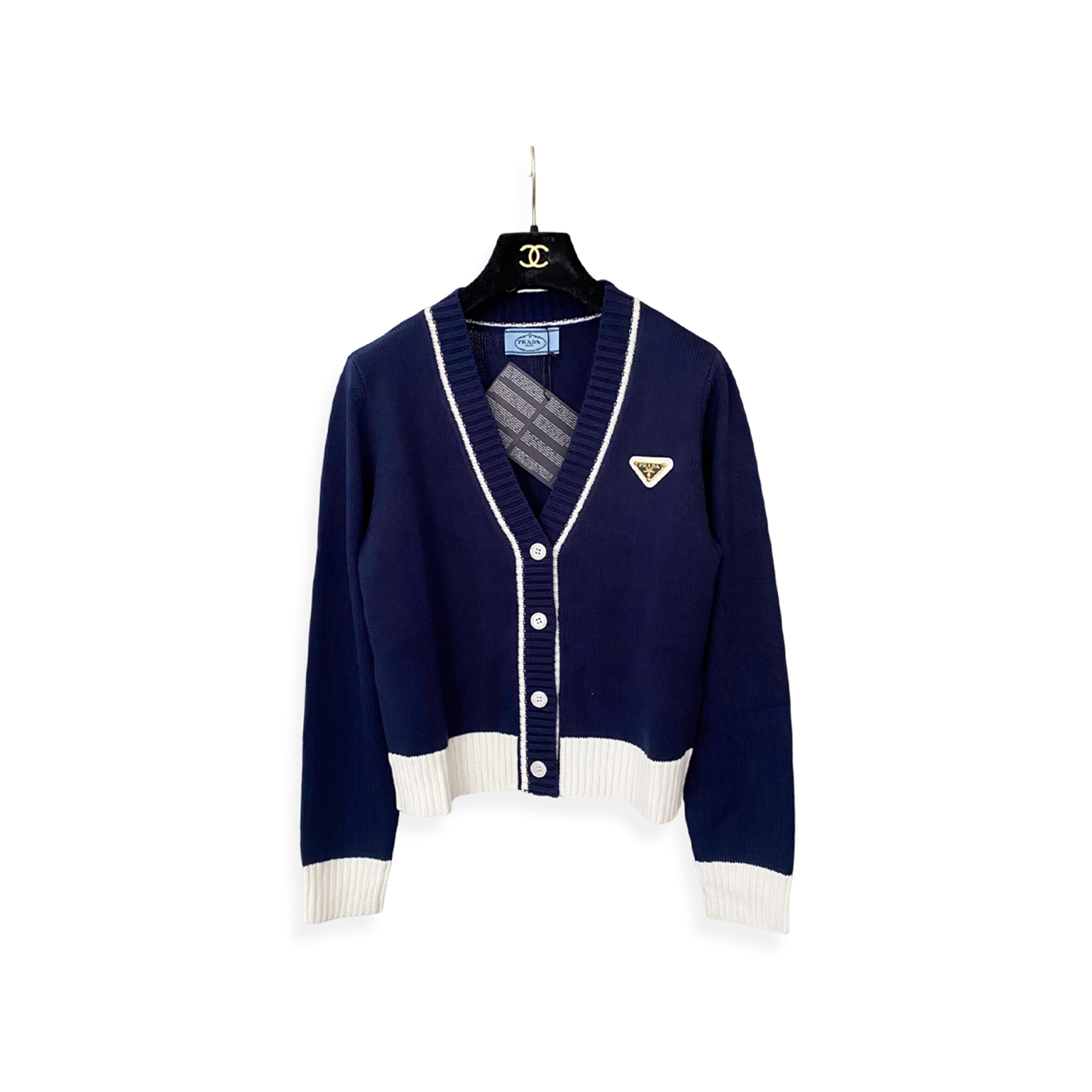 Pra*a contrasting cardigan